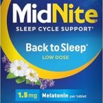 MidNite 1.5 mg Melatonin Sleep Aid - Drug-Free Relaxation