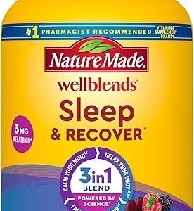 Nature Made Sleep Gummies: Restful Sleep & Recovery Support