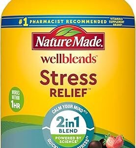 Nature Made Stress Relief Gummies: Calm in 1 Hour