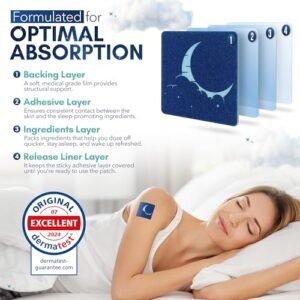 Sweet Dreams: Extra Strength Melatonin-Free Sleep Patches