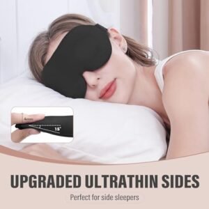 YIVIEW 3D Sleep Mask: Total Light Block for Side Sleepers